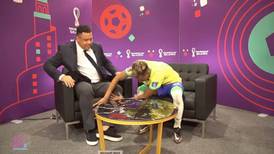 VIDEO | ¿Quiere la magia de Ronaldo? La curiosa acción de Rodrygo tras ser entrevistado por el "Fenómeno"