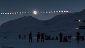 VIDEO | Así se vivió el eclipse solar visto desde la Antártida