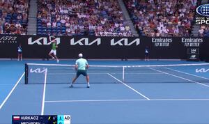 VIDEO | Impresionante: el Australian Open nos sigue regalando puntazos por doquier