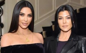 La grave acusación de Kourtney contra su hermana Kim Kardashian