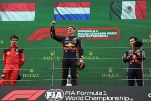 Max Verstappen se queda con el Gran Premio de Austria y Checo Pérez regresa al podio