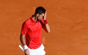 No se puede creer: la doble falta que dejó a Novak Djokovic eliminado de Montecarlo