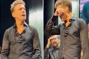 “Emoción genuina”: Luis Miguel lloró en su último concierto en Chile
