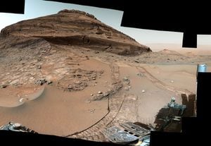 Amaneceres y atardeceres en Marte: Esta imagen del rover Curiosity te sorprenderá