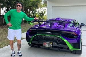 Marcelo Ríos presentó su nuevo Lamborghini Huracán STO: ¿Cuánto vale el auto de lujo del Chino?