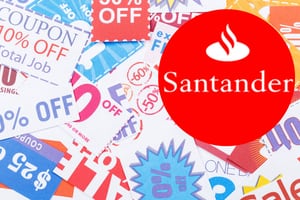Descuentos de hasta 50% para clientes del Banco Santander que paguen con tarjeta de débito o crédito
