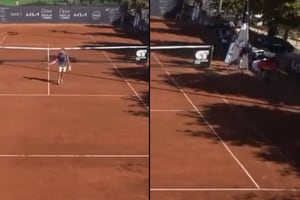 VIDEO | Escándalo en el Challenger de Santiago: tenista argentino fue descalificado por agresión