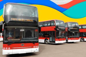 Nuevo recorrido de RED comienza este lunes: Será con buses de dos pisos
