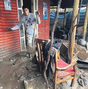 El dramático momento que vive Luis Ureta luego de perder todo tras las inundaciones