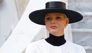 Fotos | Vestidos caros con mucho glamour: Princesa Charlene de Mónaco sigue los pasos de Grace Kelly