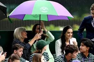 La visita sorpresa de Kate Middleton en el segundo día del torneo de Wimbledon