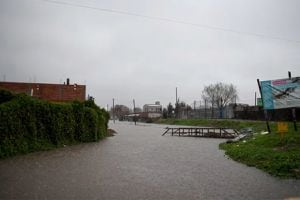 VIDEO | Se inunda una ciudad en Argentina en medio de fuerte temporal