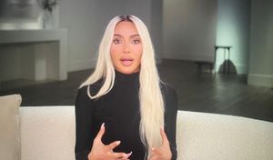 Kim Kardashian vivió momentos de tensión en un vuelo hacia Las Vegas