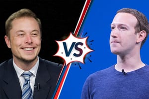 Elon Musk vs Mark Zuckerberg: la pelea que se transmitiría por X