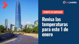 Tiempo en Santiago: Revisa las temperaturas que habrá este domingo 1 de enero en la Región Metropolitana