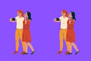 Test Visual: ¿Ves las 5 diferencias entre las amigas?