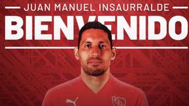 "¡Bienvenido al Rey de Copas!": Independiente oficializó a Juan Manuel Insaurralde como nuevo refuerzo