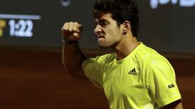 Cristian Garín se estrenó en el Masters de Montecarlo ganando en dobles y espera debut en singles