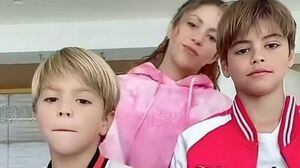 Shakira vacaciona con sus hijos, Sasha y Milan, luego de su encuentro con Gerard Piqué
