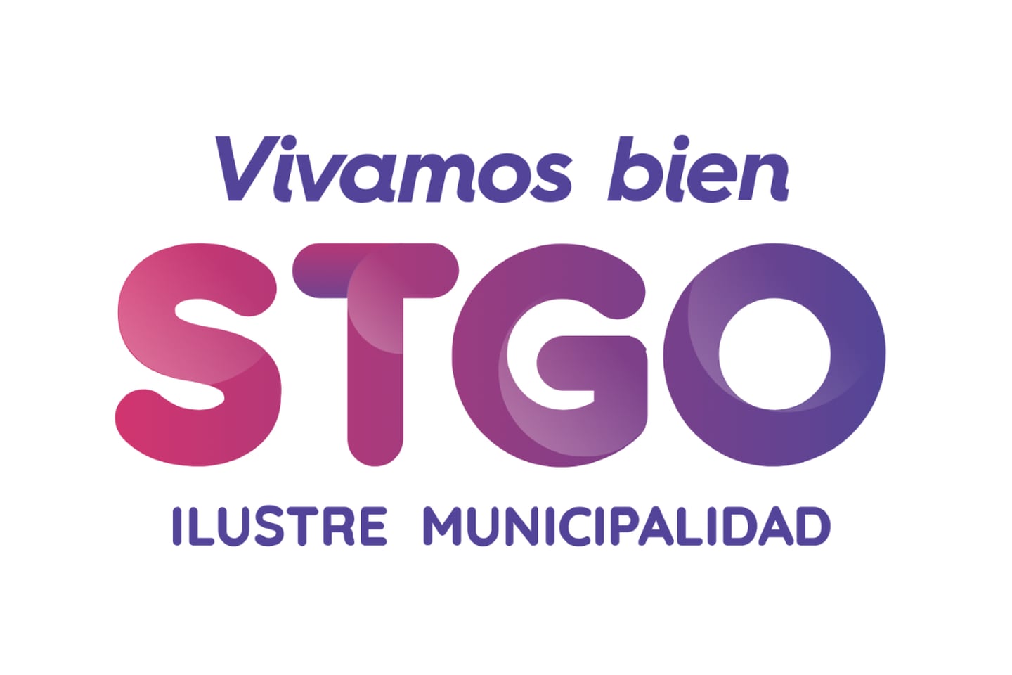 Logo de la Ilustre Municipalidad de Santiago.