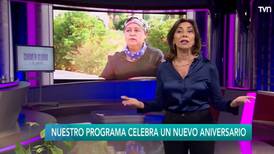 "Gracias por apoyarnos": Carmen Gloria Arroyo celebró un año más en TVN con su programa "Carmen Gloria a su Servicio"