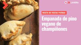 Receta empanadas de pino veganas: Conoce cómo prepararlas usando champiñones