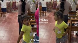 VIDEO| Menor baila reggaetón en una iglesia y se hace viral