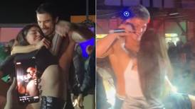 Con besos incluidos: Así fue el desenfrenado evento discotequero de Sebastián Ramírez y Raimundo Cerda en Antofagasta