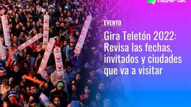 La Gira Teletón 2022 está en Puerto Montt: Revisa quiénes son los invitados, fechas y ciudades que serán parte del tour por Chile
