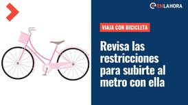Viaja con Bicicleta: ¿Qué restricciones habrá para subirte al Metro de Santiago con tu bici?