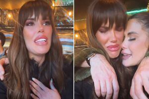 Gala Galdirola se va de Chile: Se emocionó hasta las lágrimas en su despedida con amigos