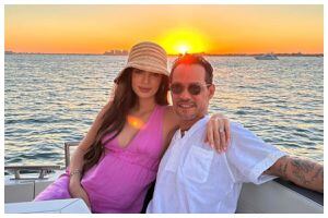 Nadia Ferreira y Marc Anthony anuncian el nacimiento de su bebé con tierna foto