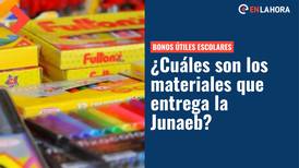 Bono Útiles Escolares: ¿Cómo saber si mi hijo es beneficiario y qué materiales entrega la Junaeb?