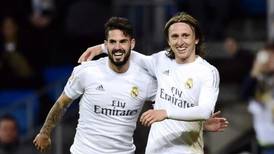Los golazos de Isco y Modric en el entrenamiento del Real Madrid
