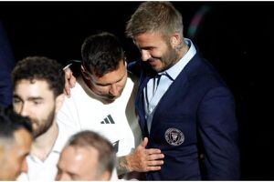 La foto que confirma que David Beckham ya es argentino gracias a Lionel Messi