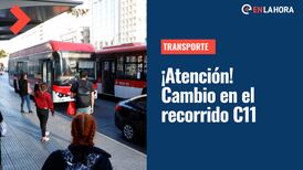 Cambio en recorrido de bus Red de Las Condes: Revisa por dónde pasa ahora
