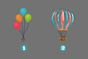 Test: ¿Quieres calmar tu mente? Elige un globo y descubre la forma