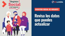 Registro Social de Hogares: ¿Cuáles son los nuevos datos complementarios que puedes actualizar en el RSH?
