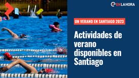 Piscina, deportes y más: Conoce las actividades de verano disponibles en la comuna de Santiago