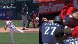 VIDEO | ¡Se vaciaron las bancas! Interminable pelea en la MLB tras pelotazo a Jesse Winker
