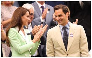 La vez que Kate Middleton rompió el protocolo real con Roger Federer
