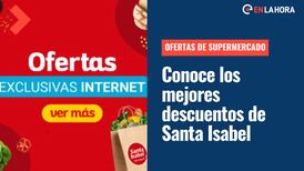 Ofertas en supermercados Santa Isabel: Revisa los más de 390 productos con descuentos por internet