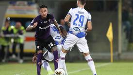 Erick Pulgar será titular en la visita de la Fiorentina al Cagliari por la Serie A