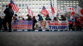 Fanáticos japoneses de Trump se reunieron en las calles de Tokyo y alegaron fraude de Joe Biden