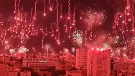 [VIDEO] ¡Un infierno! Ultras del Hajduk Split celebraron su aniversario 70 con un espectacular show pirotécnico