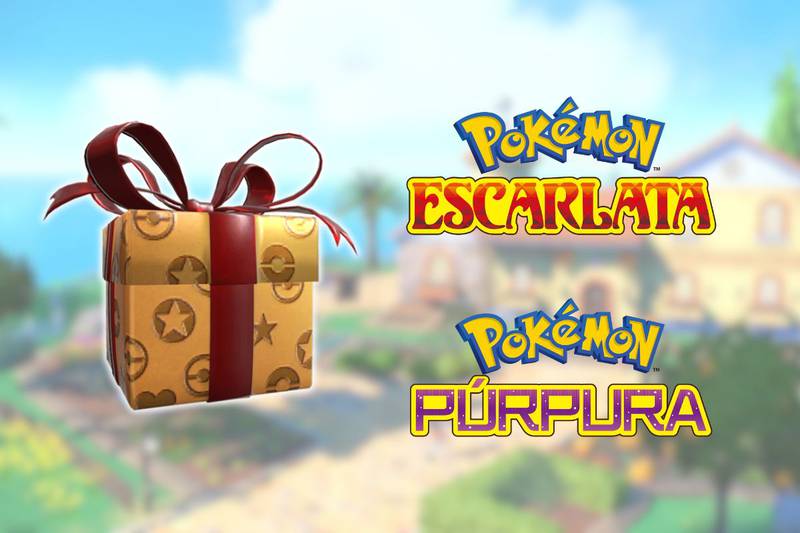 Regalos misteriosos Pokémon Escarlata y Púrpura.