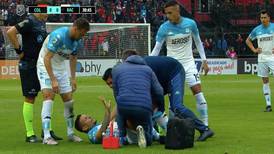 VIDEO | Así fue la terrible lesión que sufrió Emiliano Vecchio: estará varios meses fuera de las canchas