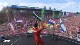 El momento en que Charles Leclerc se quedó con el Gran Premio de Italia