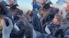 VIDEO | Greta Thunberg es detenida en una protesta contra la expansión de una mina de carbón en Alemania