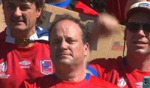 VIDEO | Otra vez locales: así fue el emocionante himno de Chile en el Mundial de Rugby